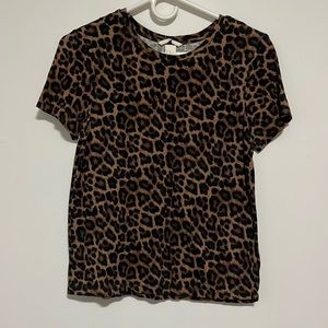 H&M leopard tshirt